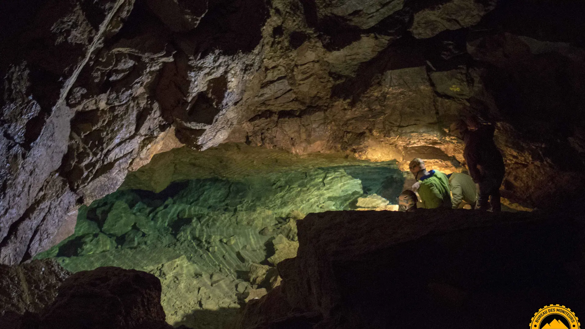 Spéléo Spéléologie - Castelbouc -  Le Superbe lac