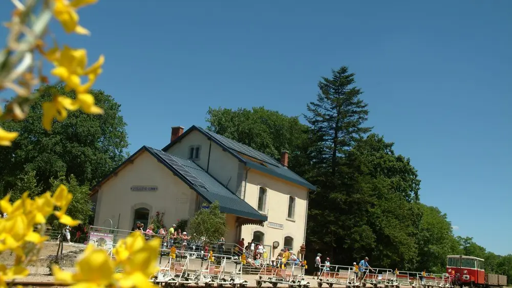 Vélorail et Train Touristique du Larzac