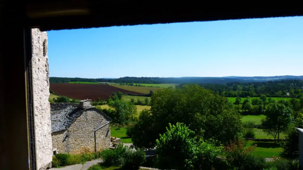 Vue du gîte