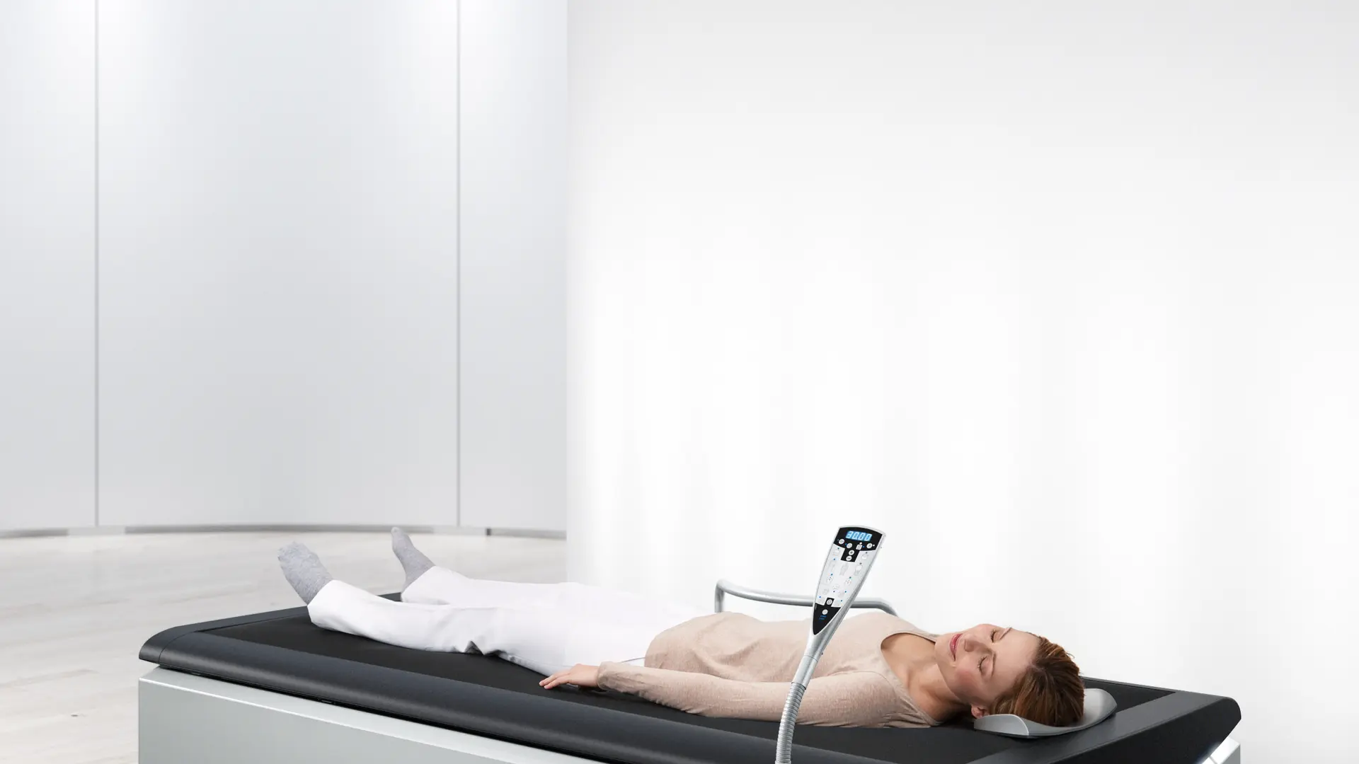 Table de soins à hydrojets