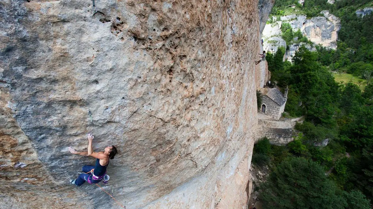 Site d'escalade le cirque des Baumes