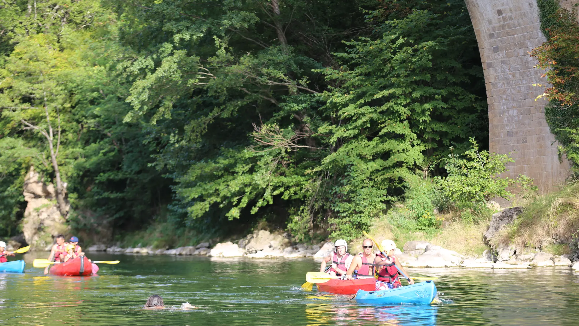 descente du Tarn en canoe