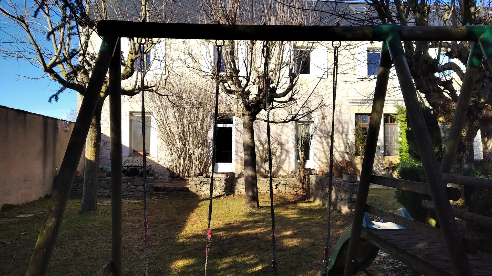 Jardin maison (Hiver)