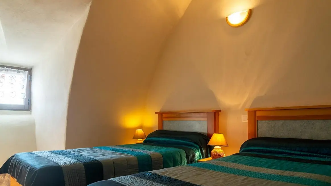 Chambre 2 lits, Gîte de la Vieille Ecole au Bruel, Gorges du Tarn