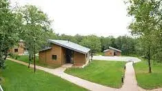Vue sur les Chalets du Clos des Chênes