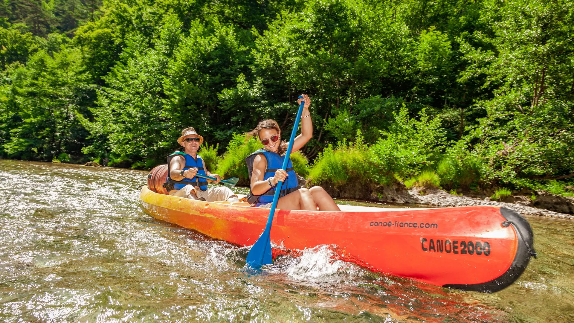 Canoë 2000 - La Malene