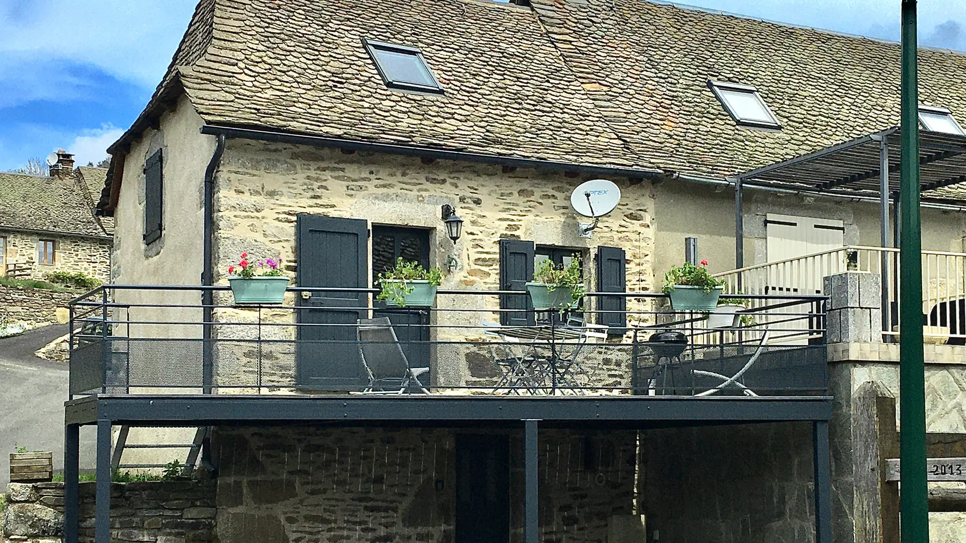 façade principale d'accueil