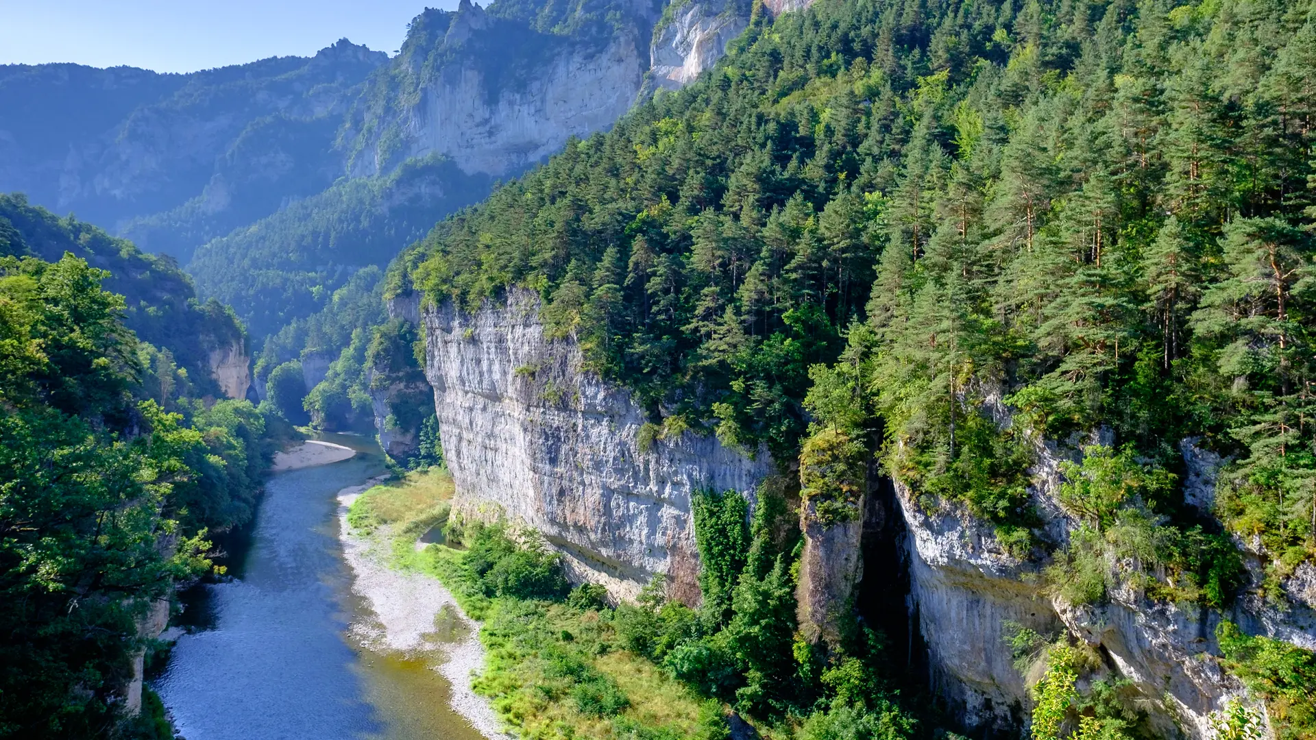 Falaises Gorges du Tarn
