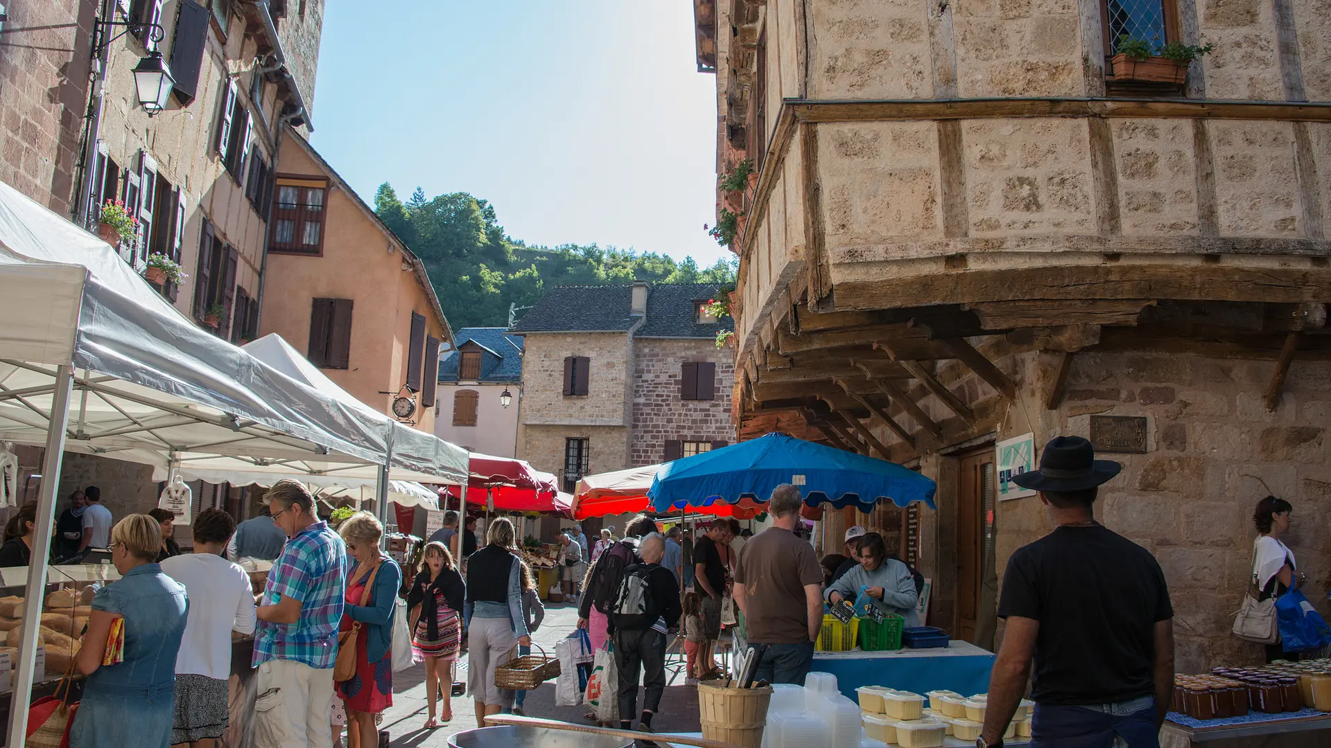 Marché de La Canourgue le mardi matin_2