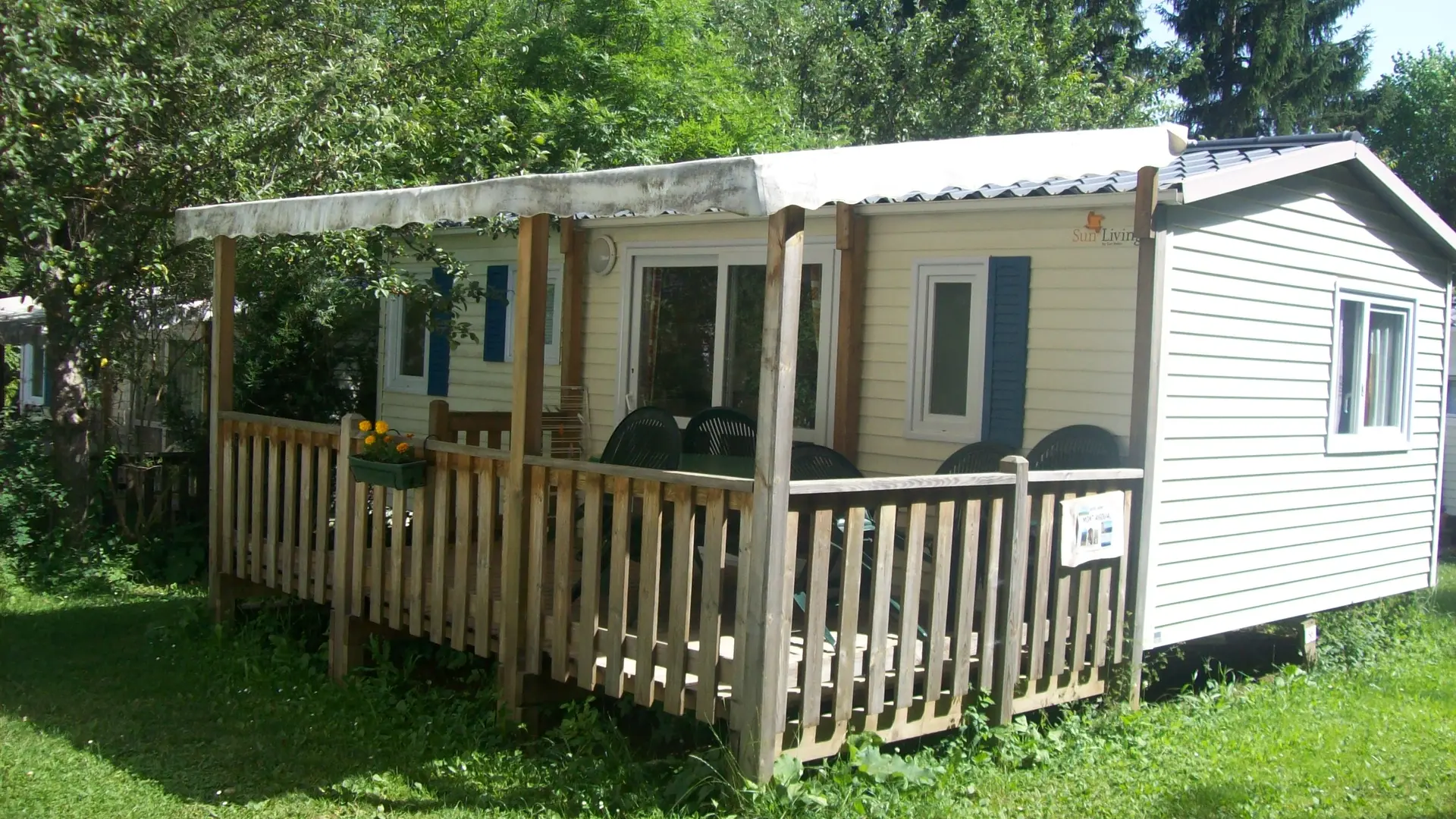 - mobilhome 1 à 4 pers