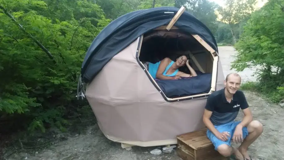 Tente Dodome Camping le Gabitou