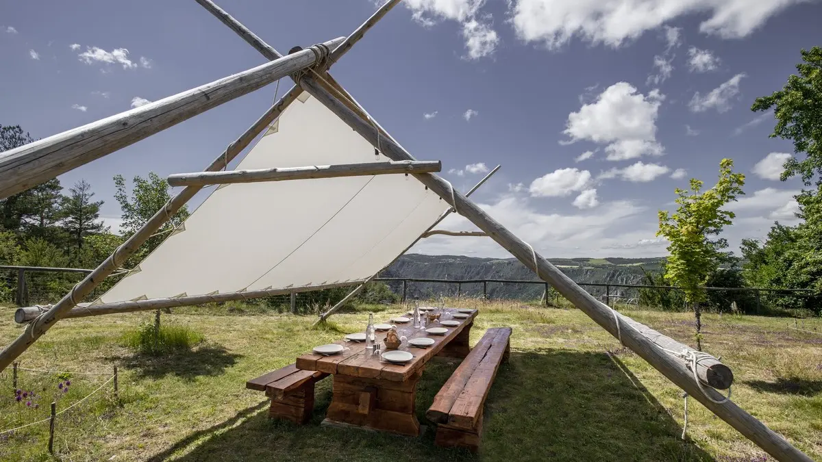 Restaurant du Panorama du Roc des Hourtous, Gorges du Tarn