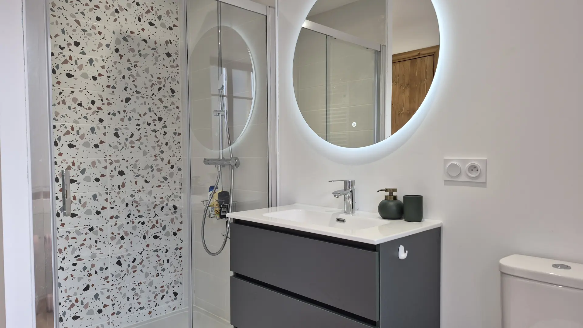 Salle de bain Game of Tarn, gîte au coeur des Gorges du Tarn