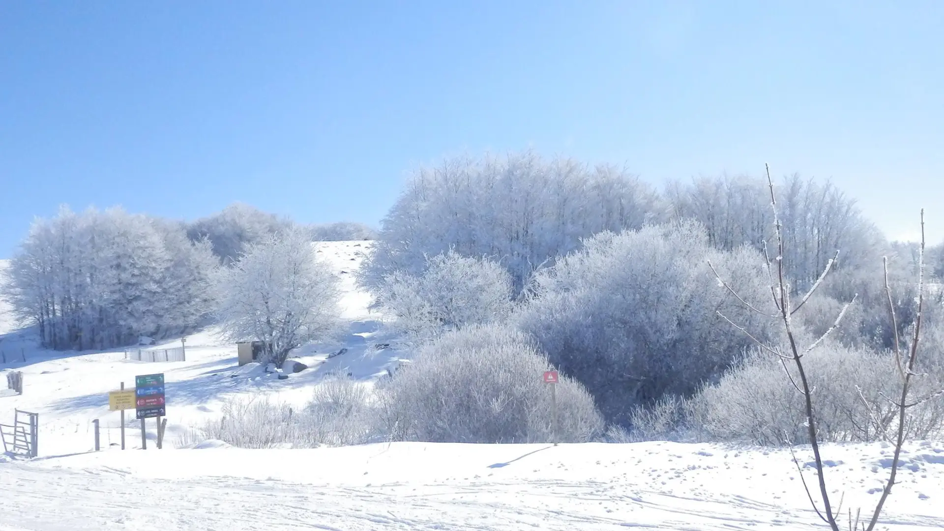 Station de Ski au Col de Bonnecombe
