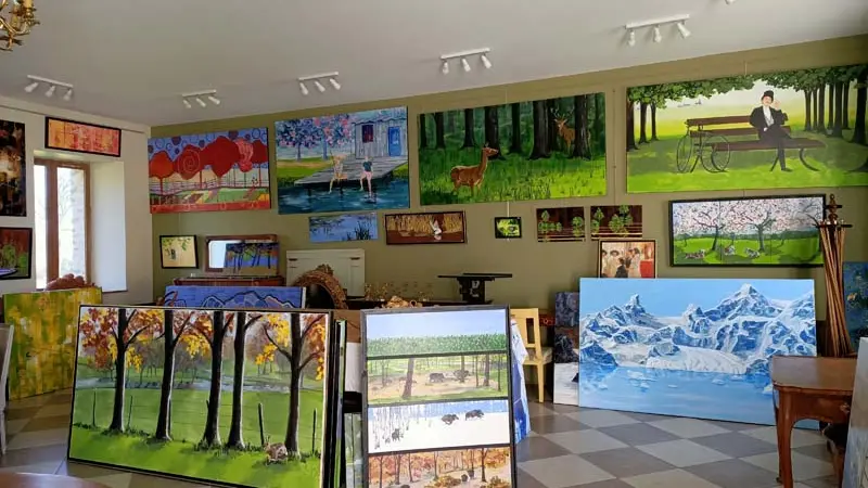Artiste-peintre Amélie ROMET - Saint-Céneri-le-Gérei