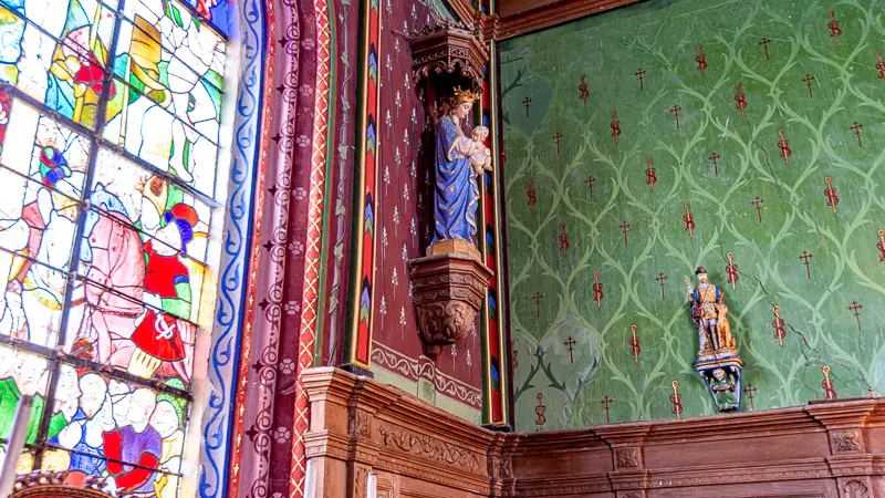Chapelle saint Blaise du Château de la Bouillerie_Crosmières