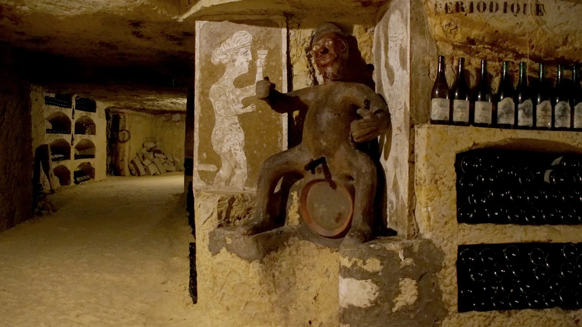 Domaine Lelais_Loir en Vallée_Cave troglodyte Bacchus