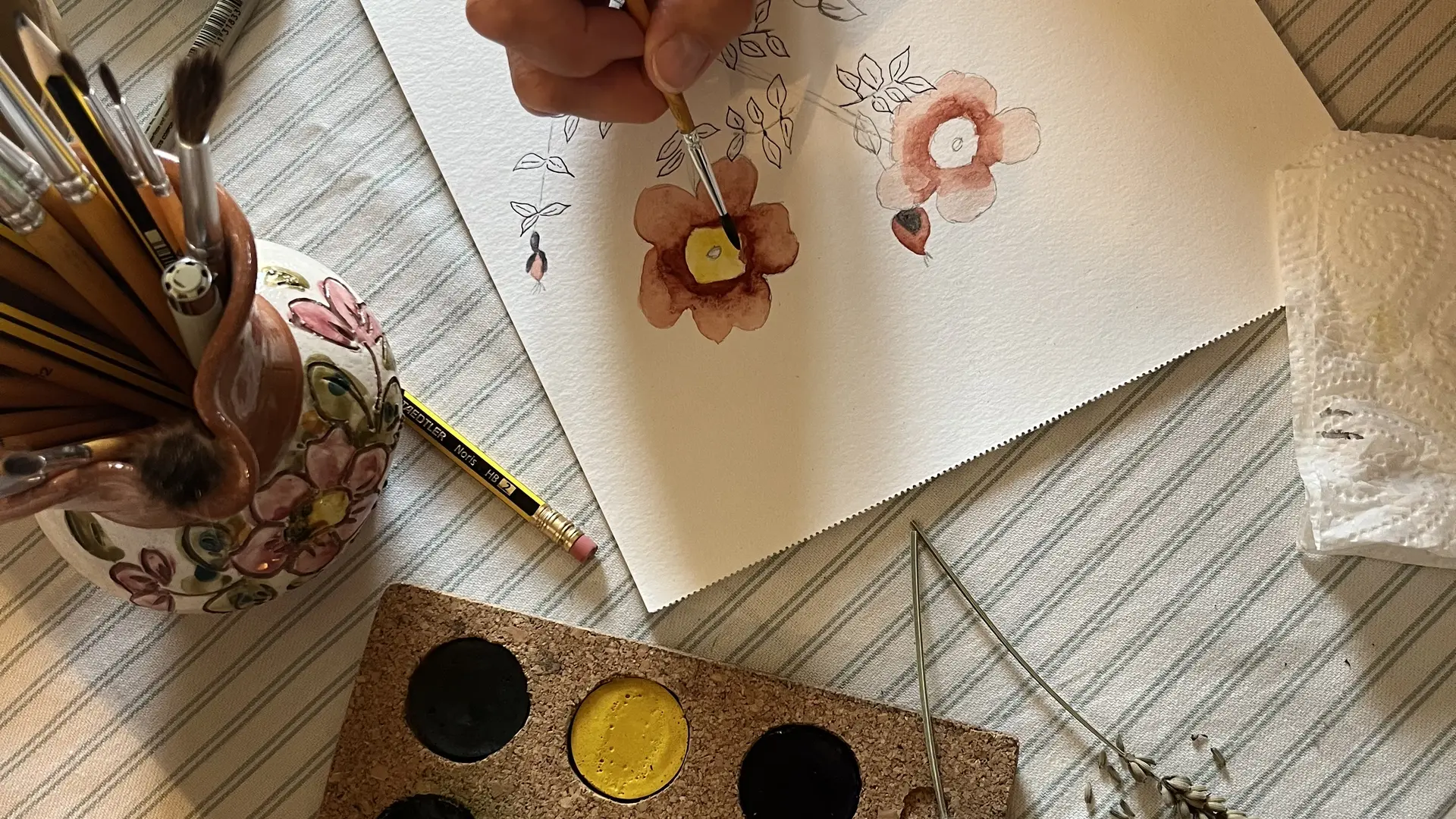 Atelier aquarelle