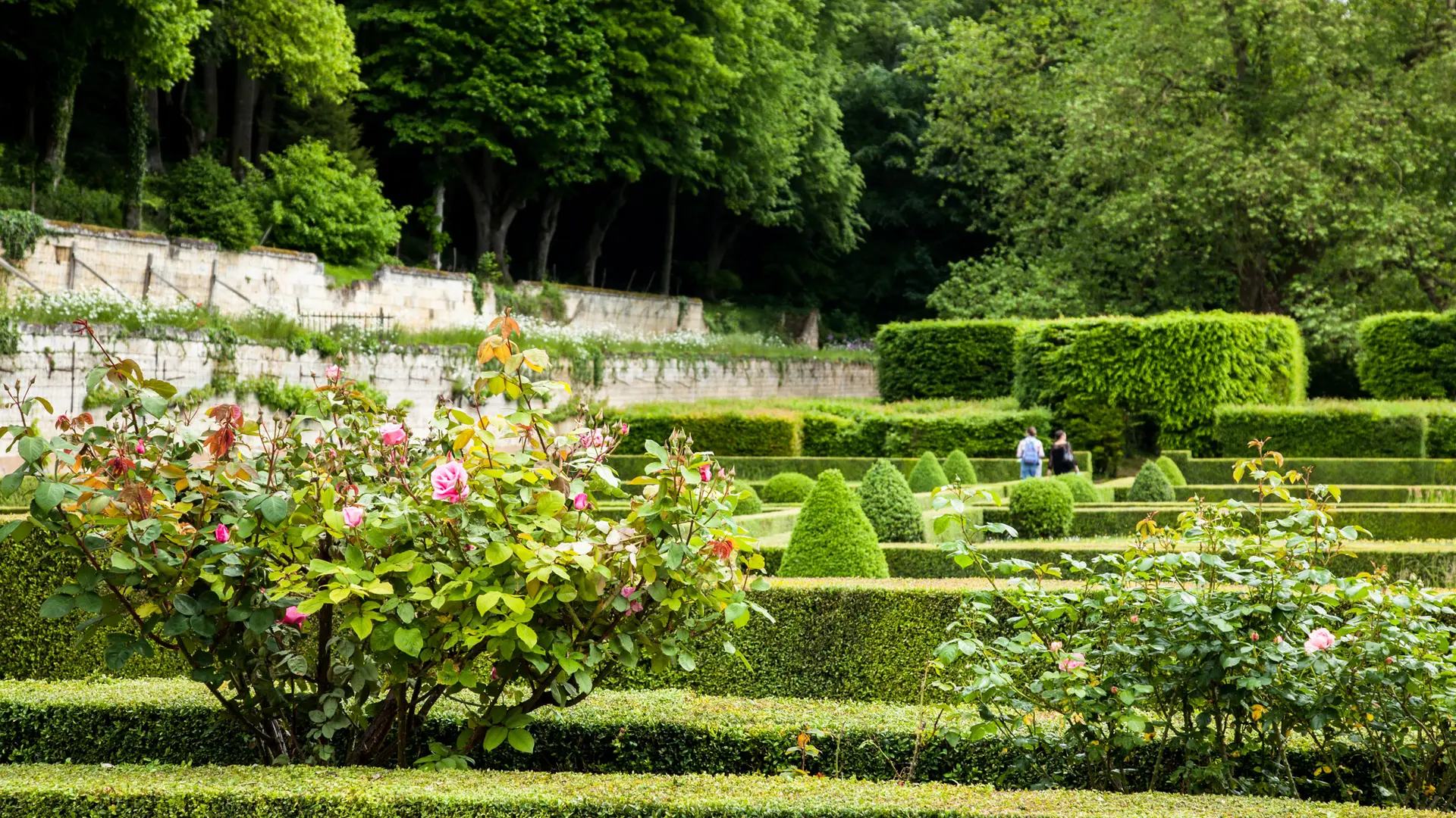Jardin du chateau_Poncé sur Loir