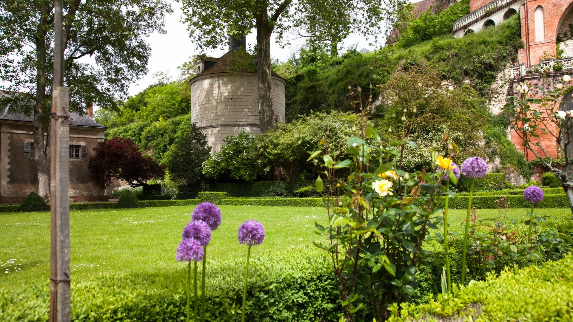 Jardin du chateau_Poncé sur Loir