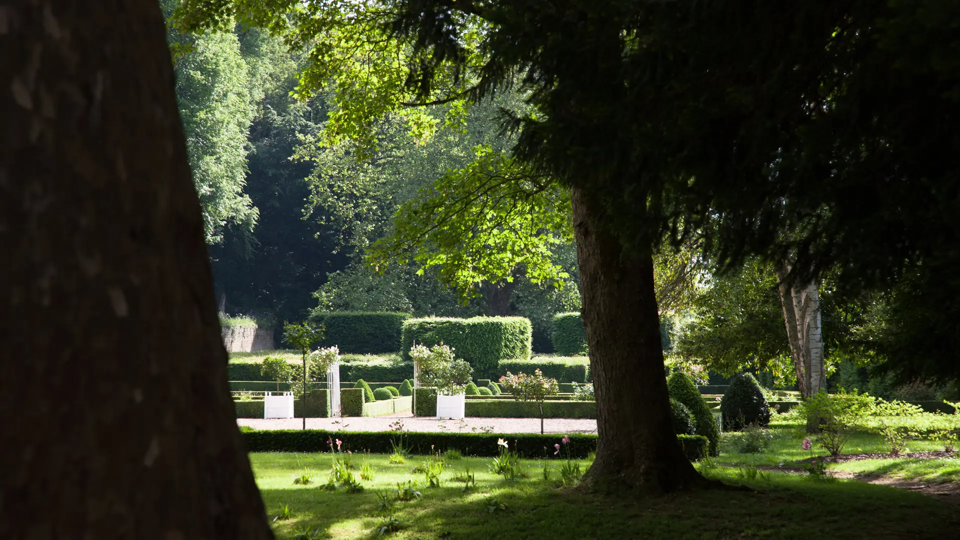 Jardin du chateau_Poncé sur Loir