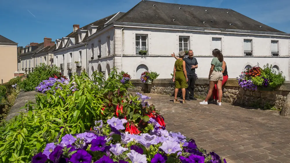 Visite de Sablé-sur-Sarthe - pont sur l'Erve