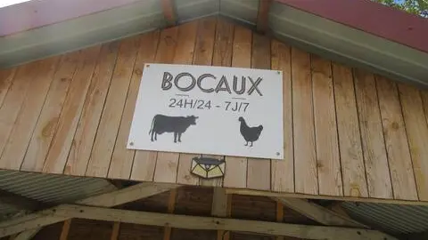 AU BOUT DE LA HALLE