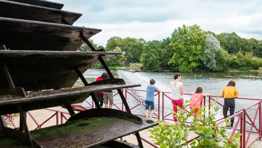 Roue du Moulin - Ile MoulinSart