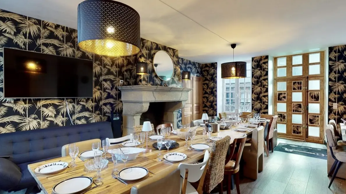 Villa du Paradis - salle repas