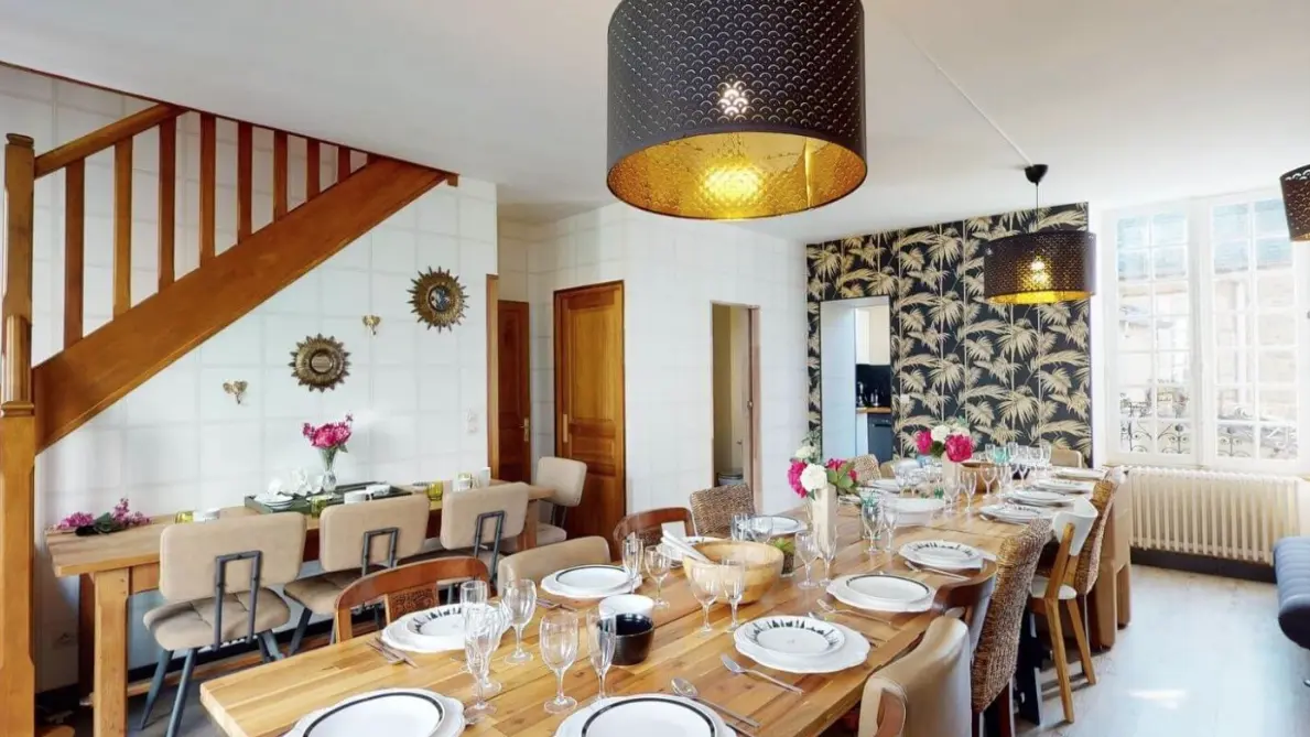 Villa du Paradis - salle repas