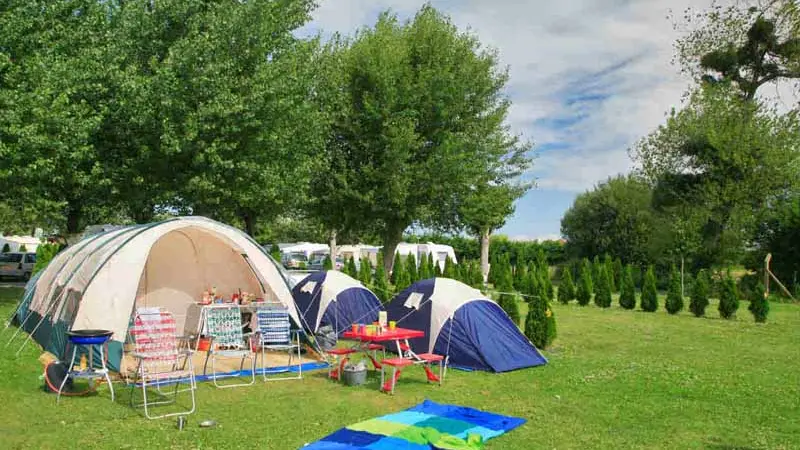 Bréville sur Mer_Camping La Route Blanche_emplacement  camping_6 ampères_1