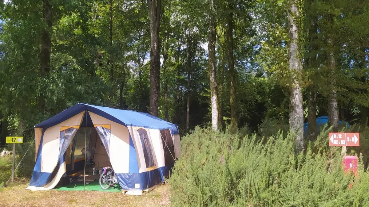 Camping Etape en foret St Sever Calvados (TIS) (2)