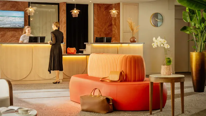 Design sans titre - o	Accueil Hôtel de la Baie - Thalasso Previthal