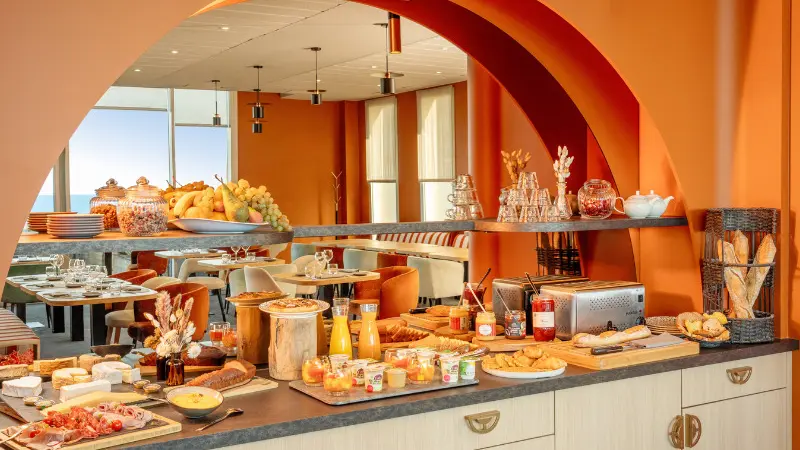 Design sans titre - o	Buffet petit dej Hôtel de la Baie - Thalasso Previthal