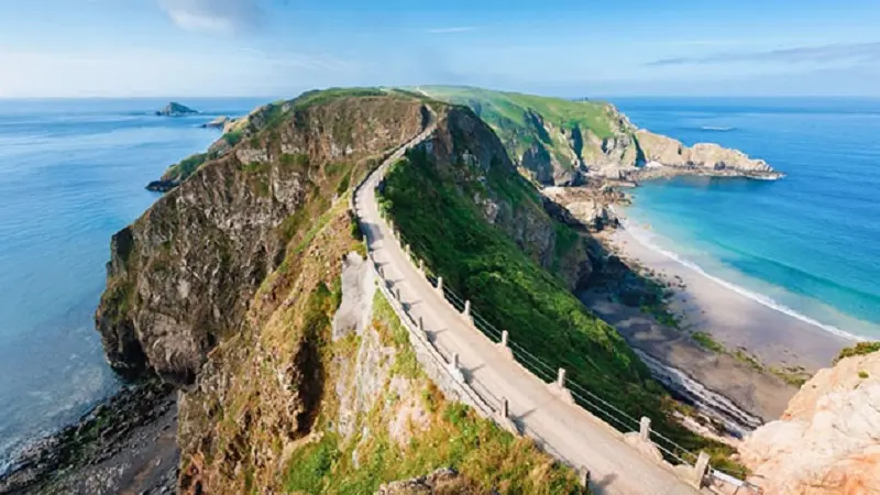 La Coupée Sercq Crédit - Sark Island