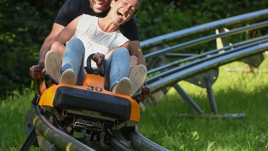 Luge sur rails