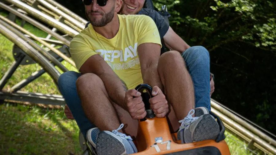 Luge sur rails