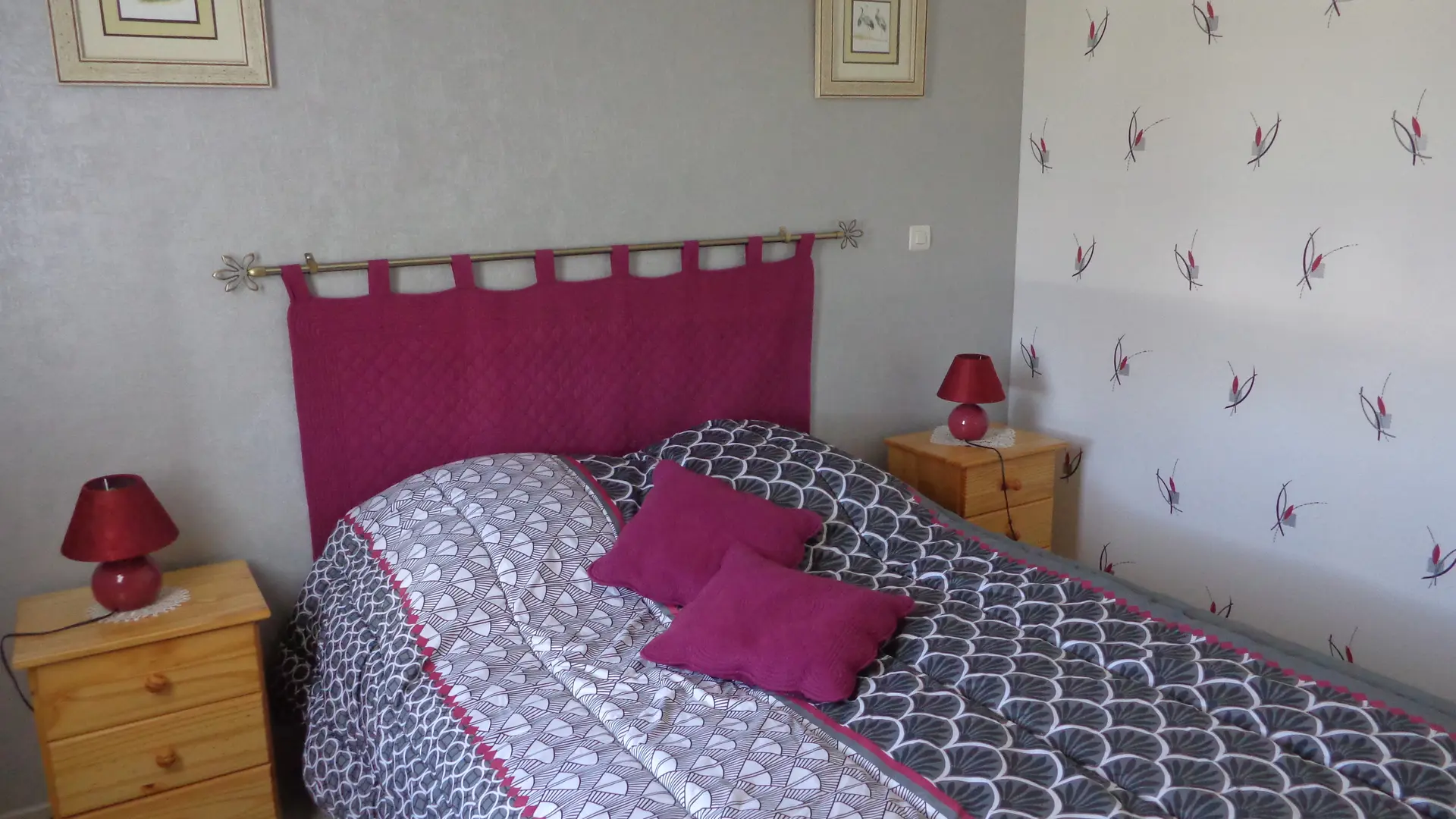 Gite La Roseraie - CHAMBRE