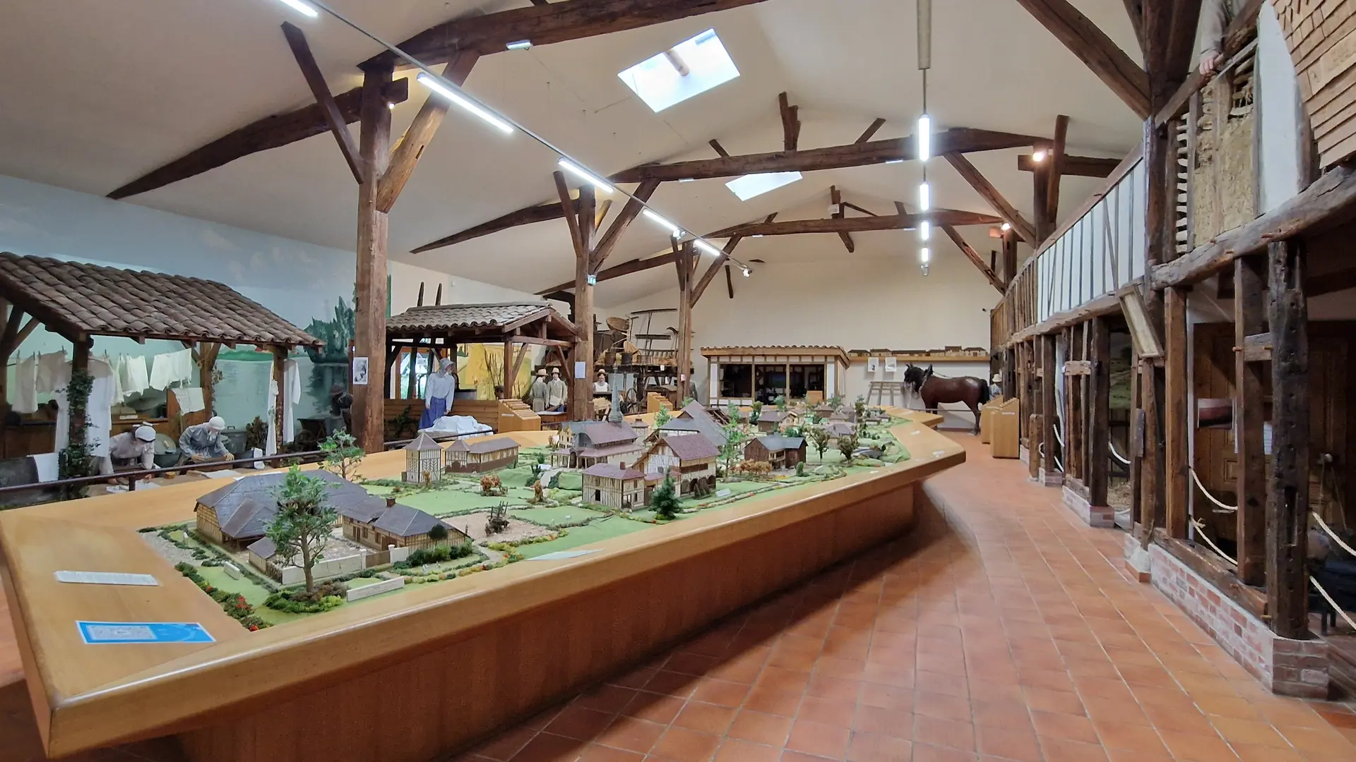 Village Musée du Der - La Maquette géante au 1/30ème