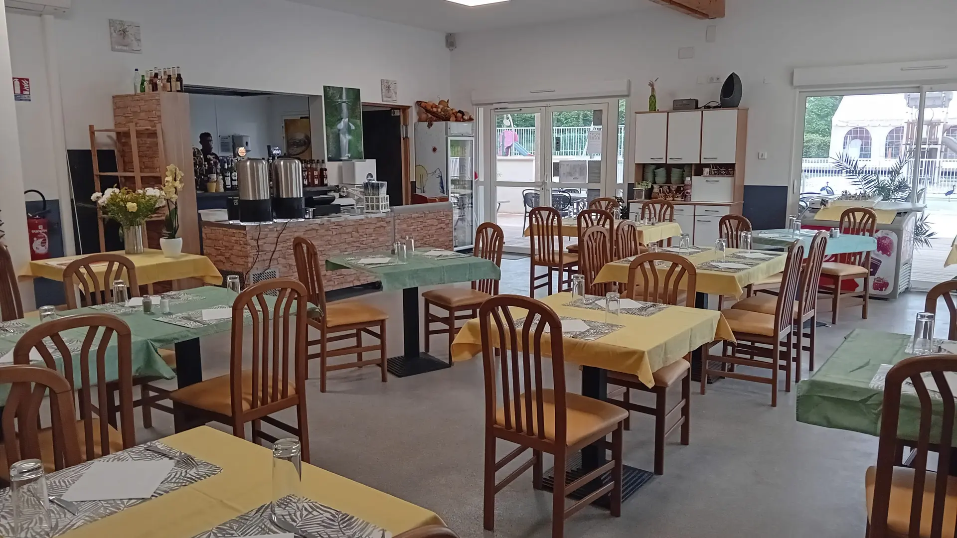 Restaurant - Camping de la Forêt - Lac du Der