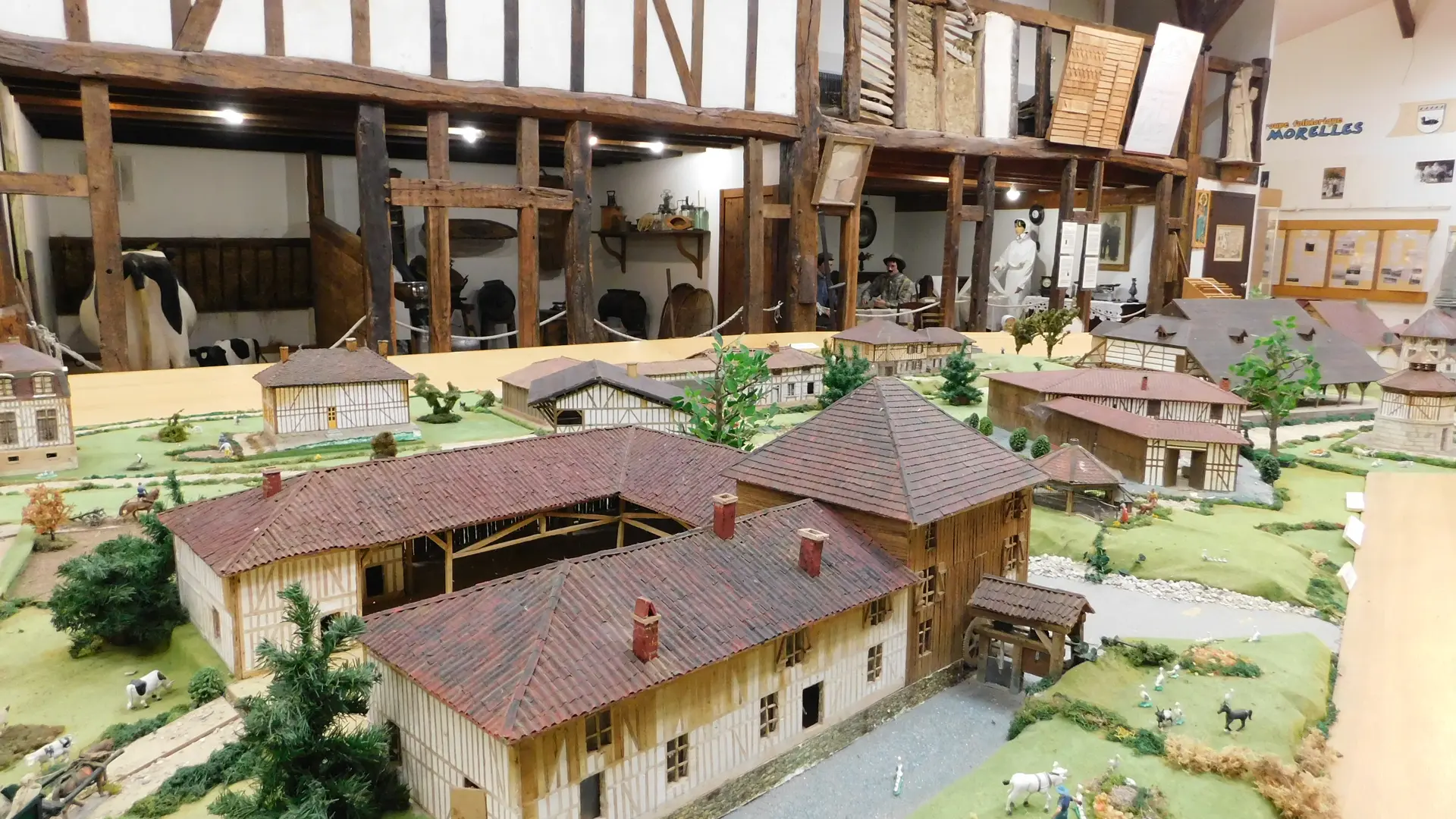 Village Musée du Der - Les maquettes au 1/30ème