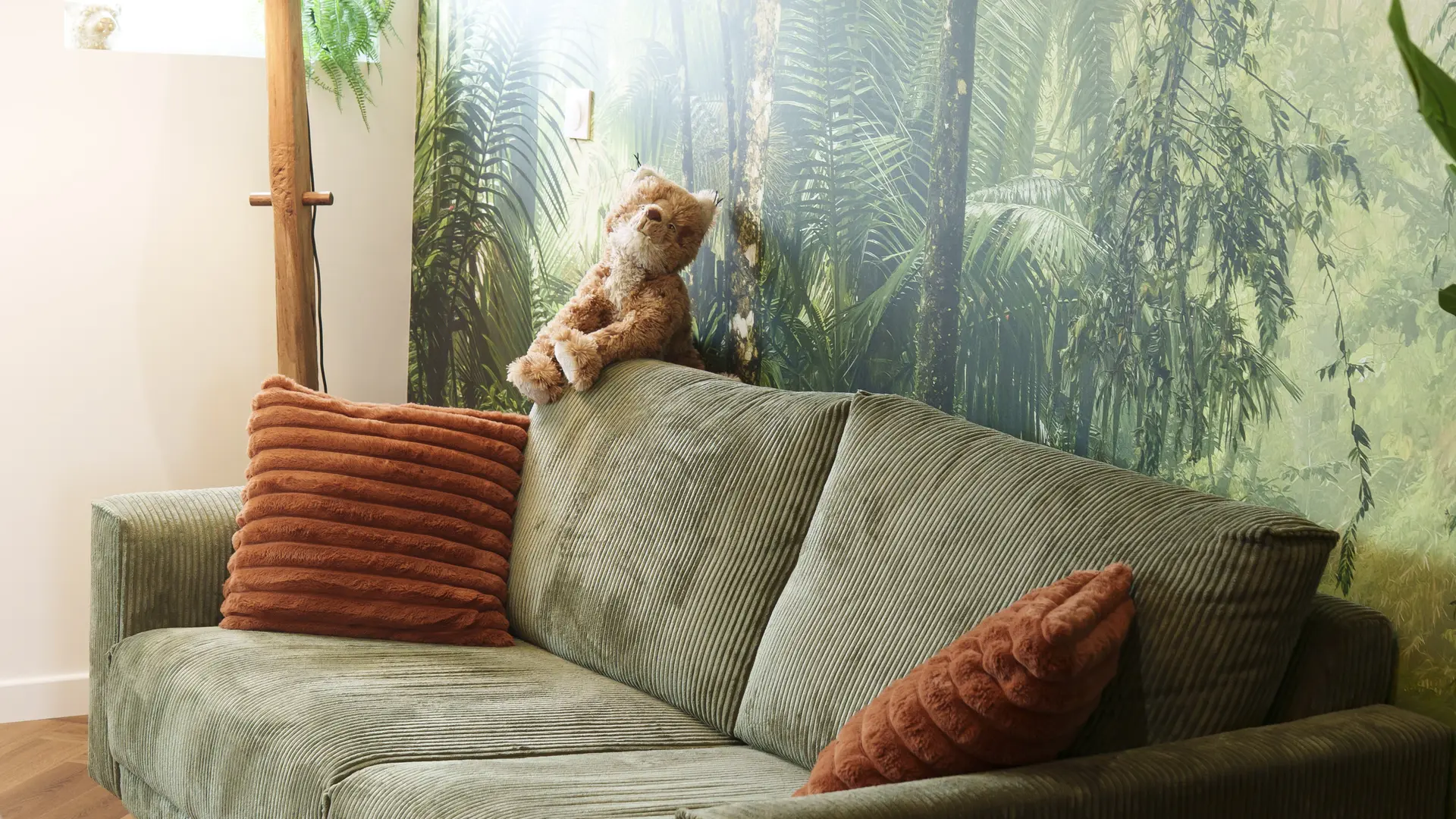 Coin salon de la pièce de vie