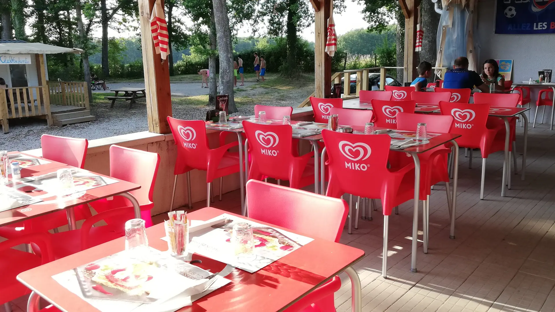 Camping Clos du Vieux Moulin - Restaurant