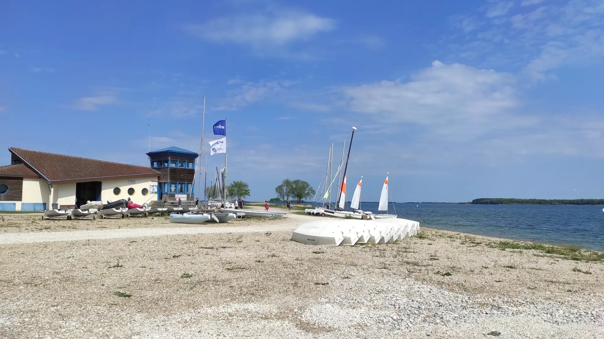 Ligue de l'Enseignement - Base de Voile- Lac du Der