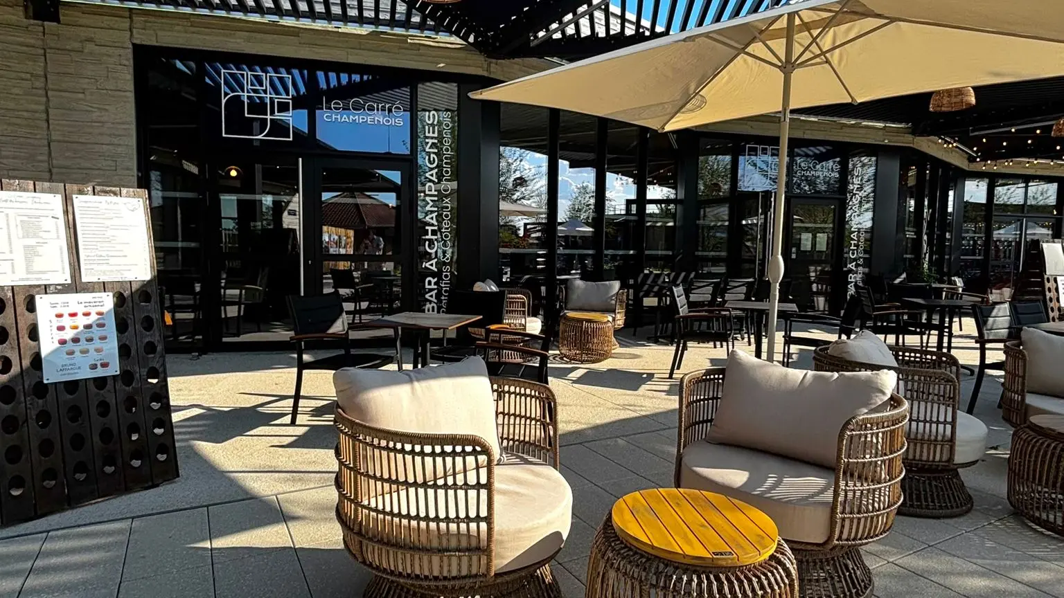 Le Carré Champenois - Terrasse