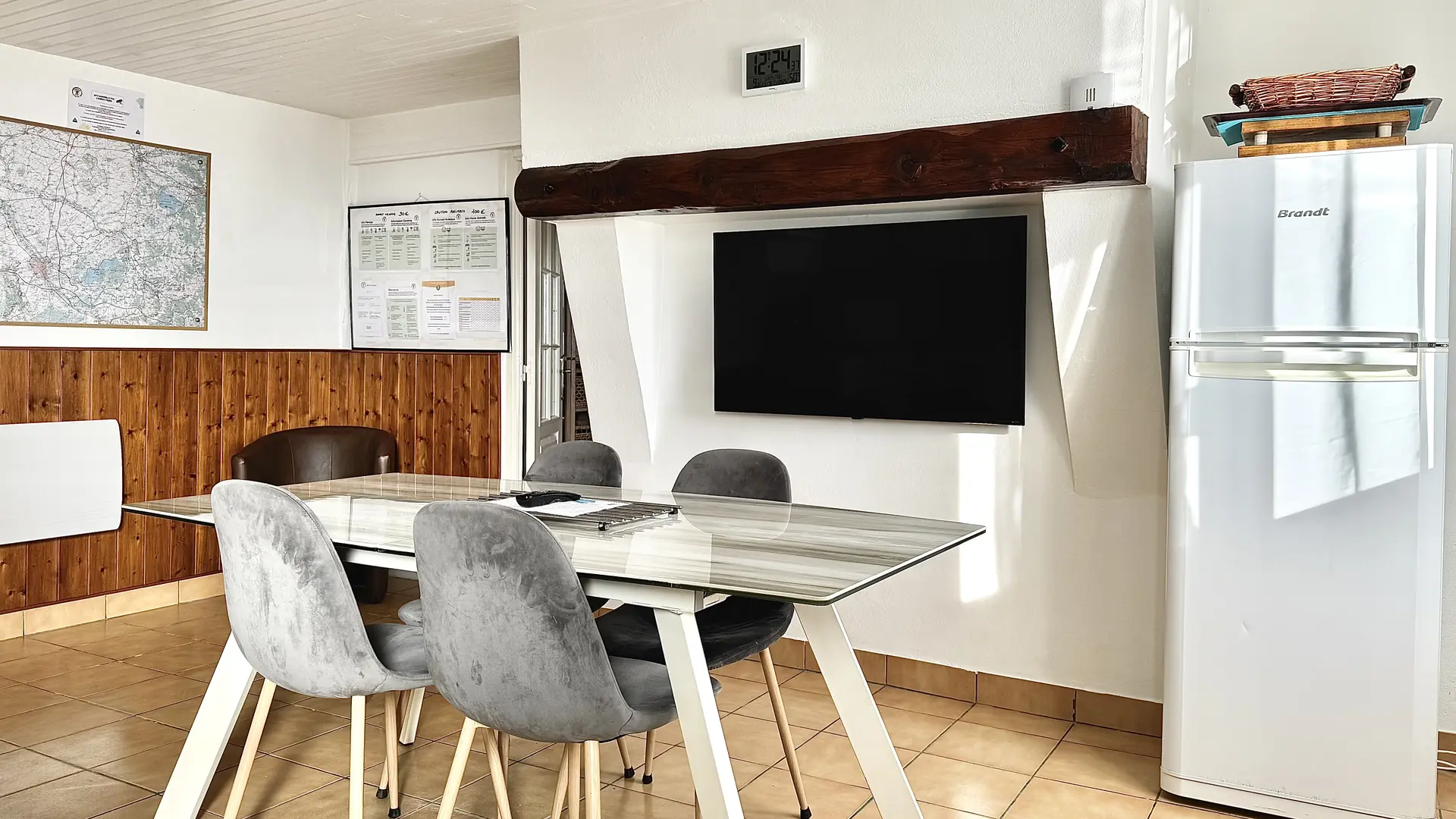 Cuisine (vue entrée)