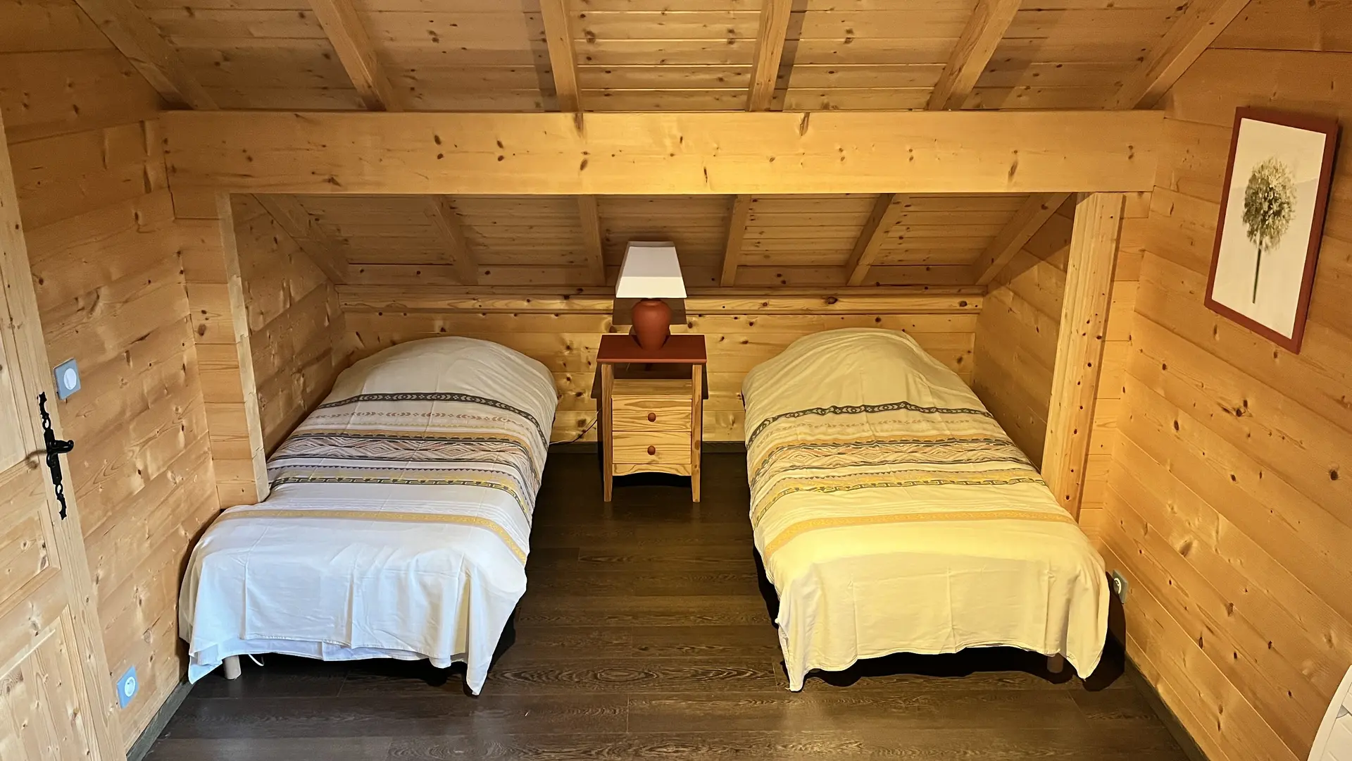 Chalet LIBELLULE - Chambre 3 - Châtillon-sur-Broué - Lac du Der