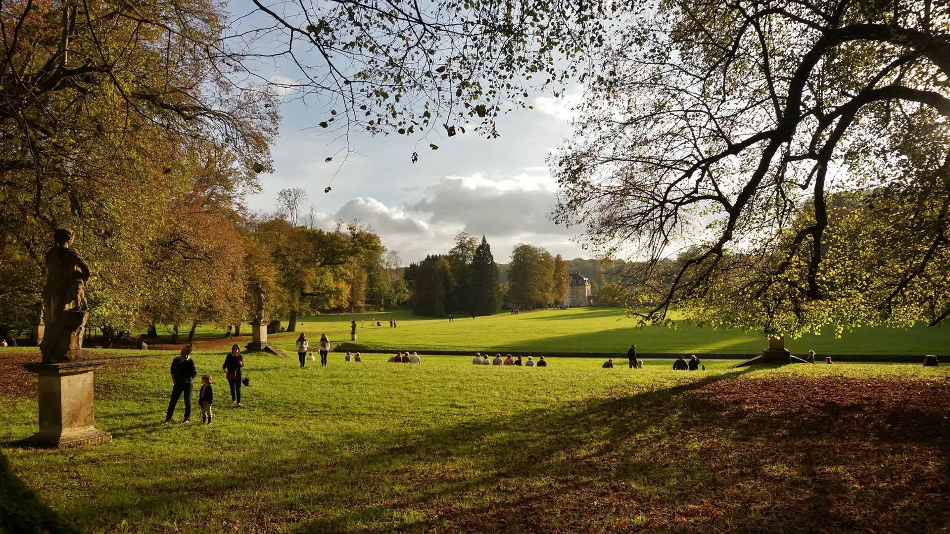 Parc de l'Abbaye de Trois-Fontaines Automne