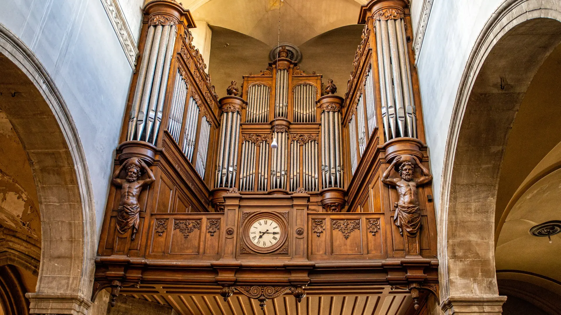 Saint-Dizier Eglise ND Buffet d'orgue Noel Sellier