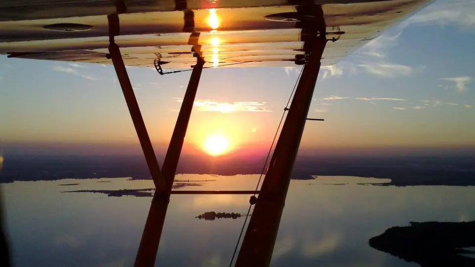 AEROCLUB DE SAINT-DIZIER -VOL CREPUSCULAIRE-LAC DU DER